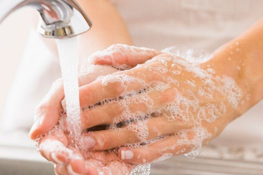 cuci tangan dengan sabun