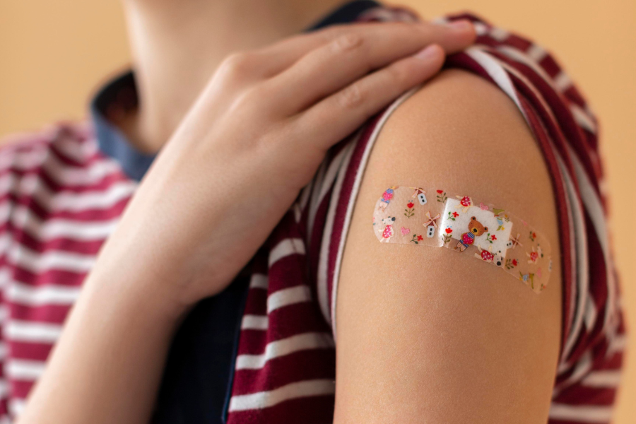 luka cepat sembuh bersama plesterin