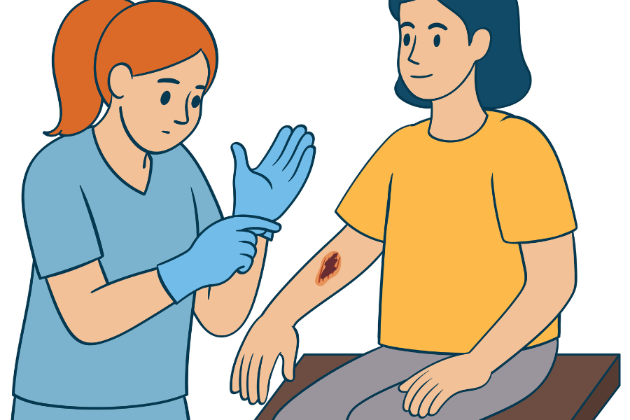 cara mengobati luka bernanah