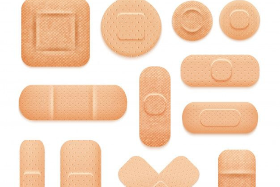 merawat luka terbuka dengan perlindungan yang tepat bersama plesterin